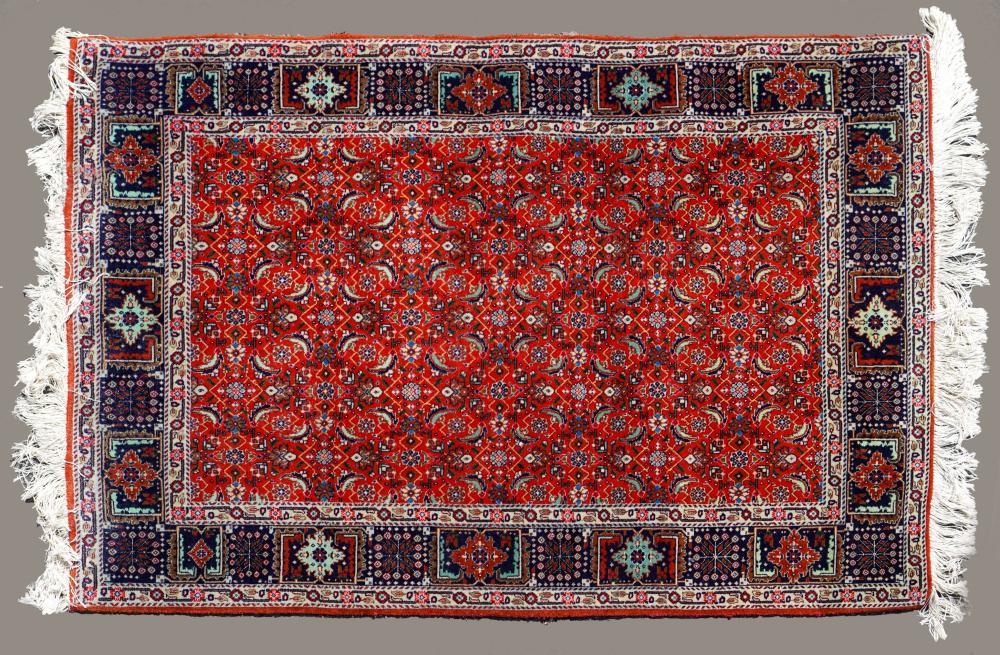 SMALL PERSIAN TABRIZ HAND KNOTTED