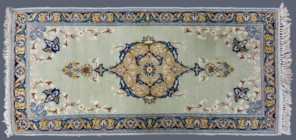 SMALL PERSIAN KASHAN HAND KNOTTED 33c8e7