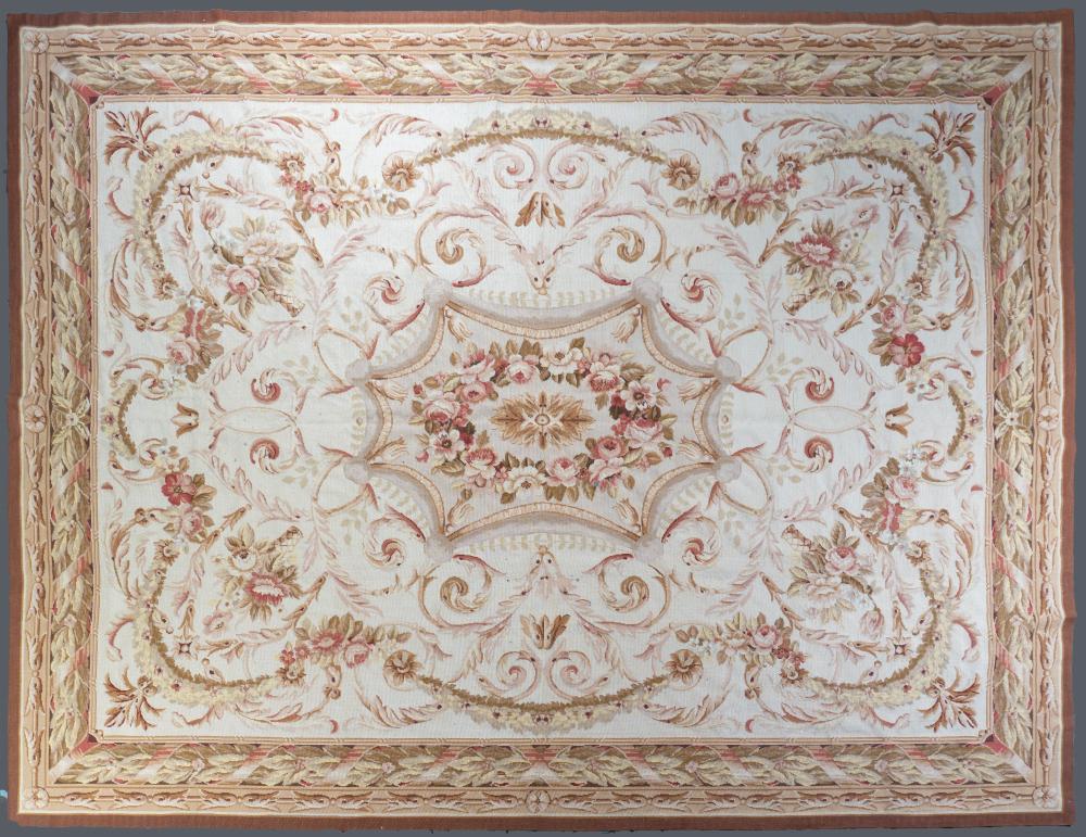 CHINESE NEEDLEPOINT RUG APPROX.