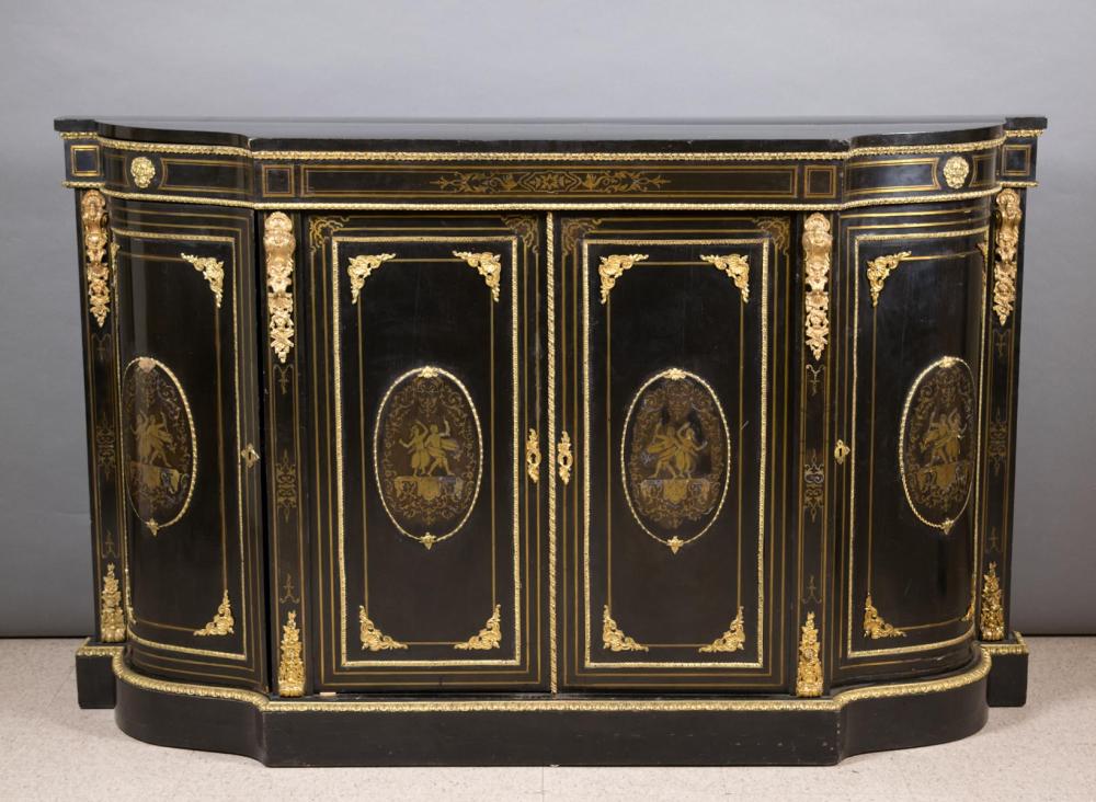 NAPOLEON III EBONIZED ORMOLU MOUNTED 33f16a