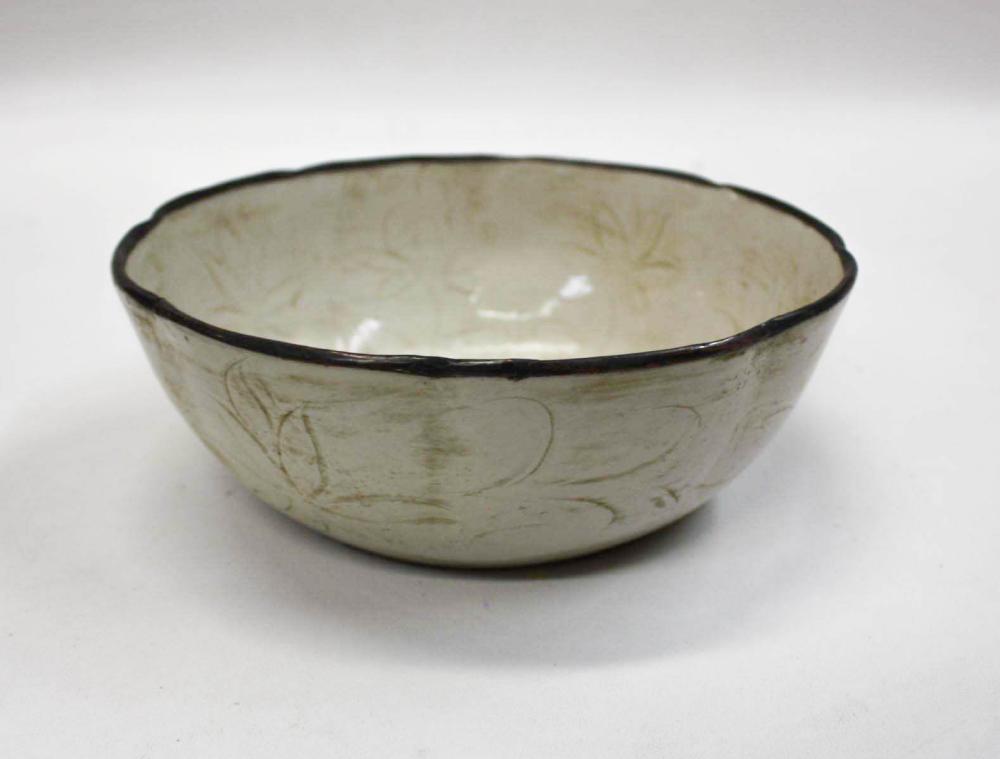 CHINESE DING WARE PORCELAIN BOWL,