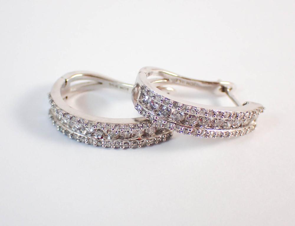 PAIR OF DIAMOND AND FOURTEEN KARAT 33f1b3