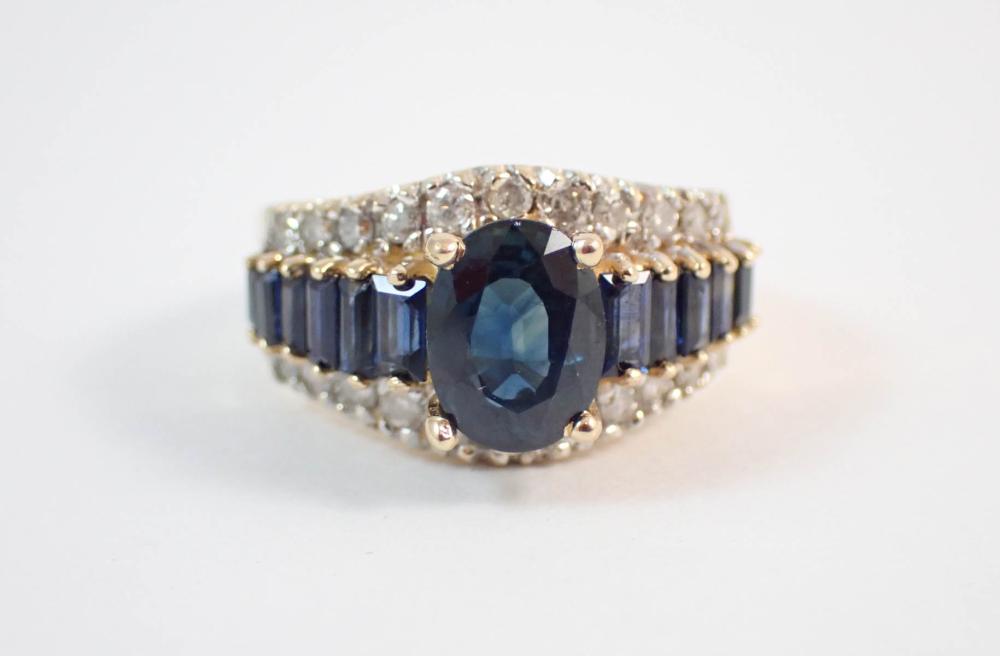 SAPPHIRE, DIAMOND AND FOURTEEN