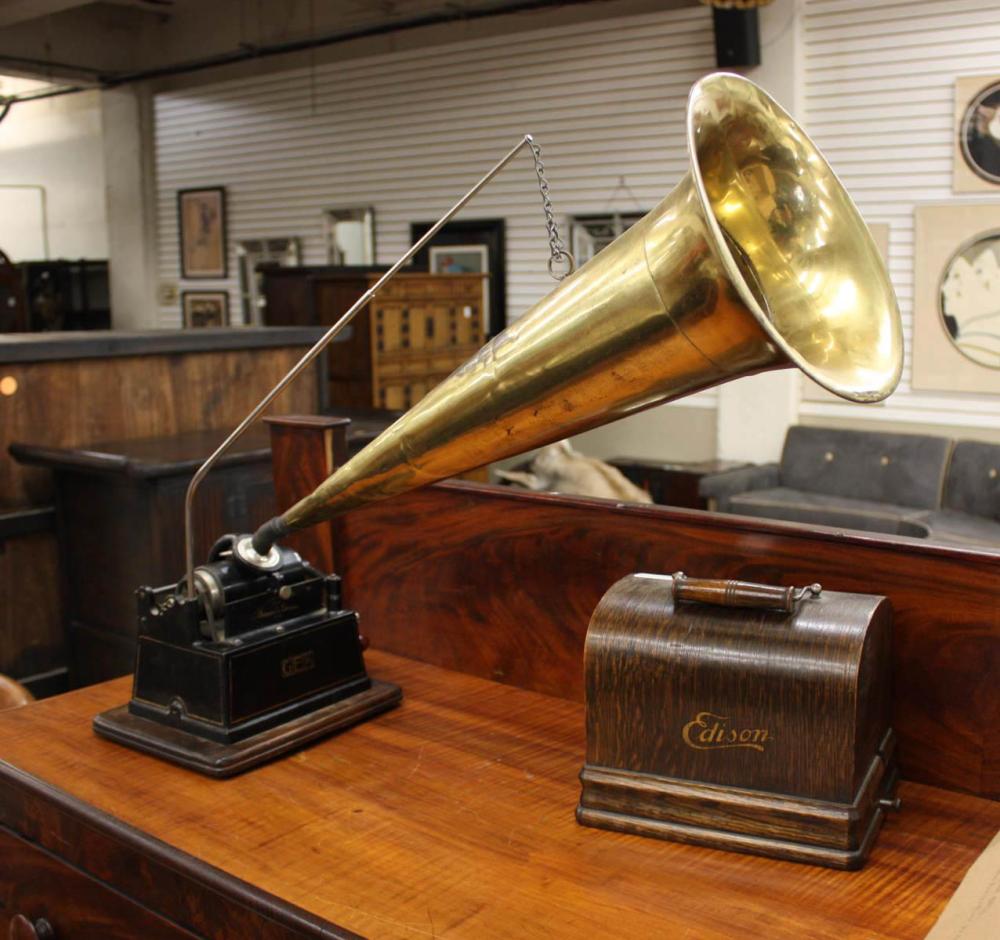 EDISON CYLINDER PHONOGRAPH WITH 33f320