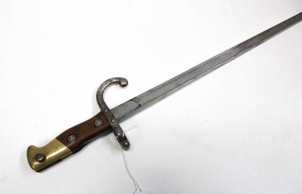 FRENCH MODEL 1874 GRAS BAYONET, SWORD