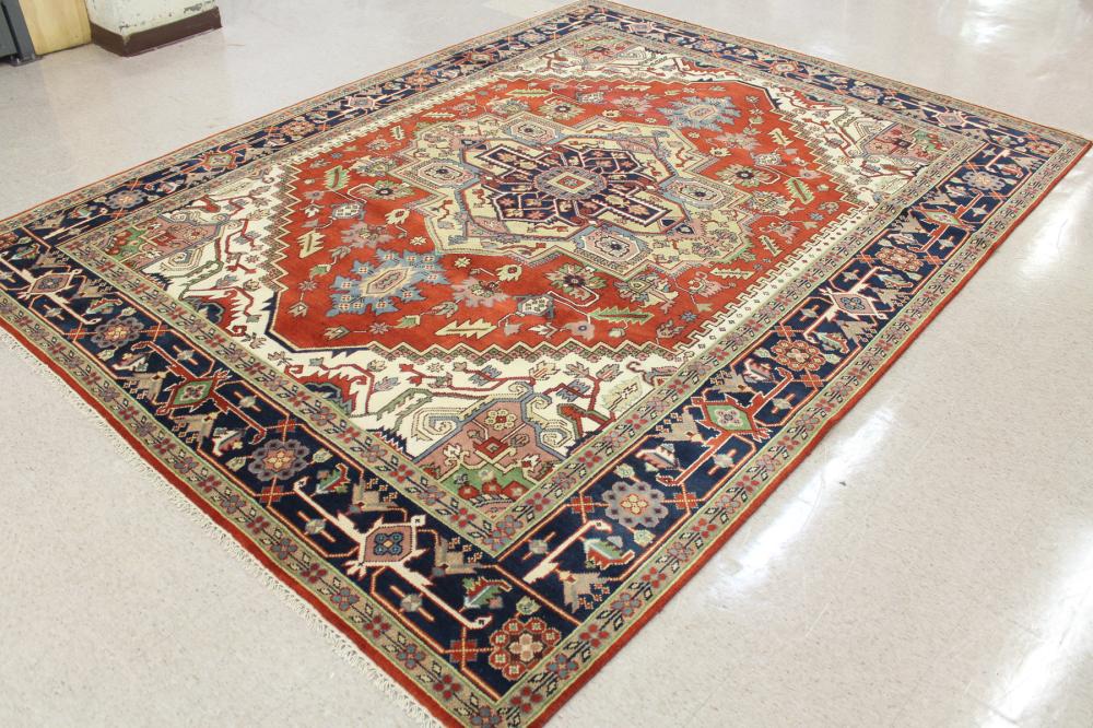 HAND KNOTTED ORIENTAL CARPET PERSIAN 33f43f