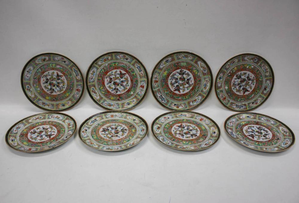 SET OF EIGHT CHINESE EXPORT PORCELAIN 33f45a