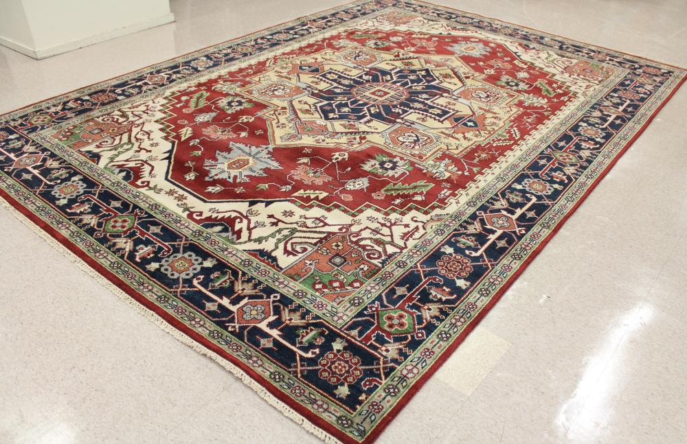 HAND KNOTTED ORIENTAL CARPET PERSIAN 33f488