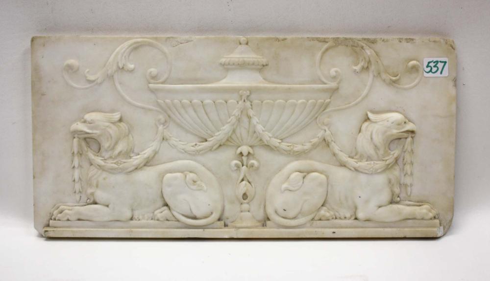 CLASSICAL STYLE MARBLE PLAQUE  33f4b5