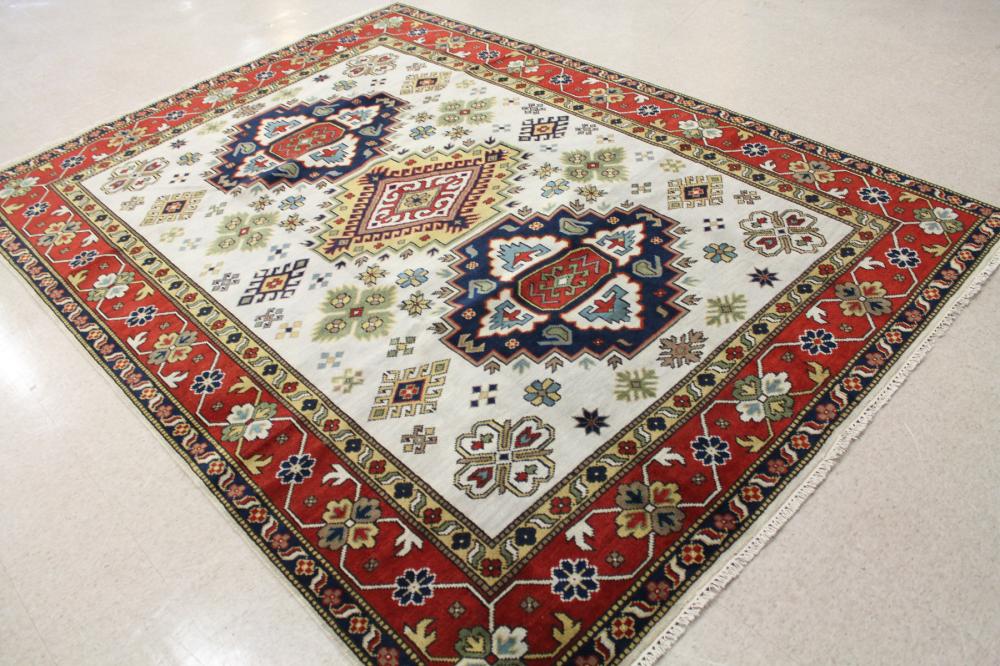 HAND KNOTTED ORIENTAL CARPET, INDO-CAUCASIAN,