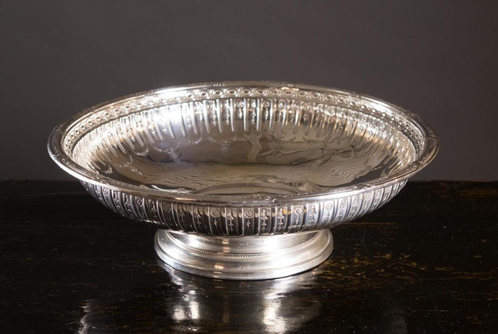 GORHAM STERLING SILVER FOOTED SERVING