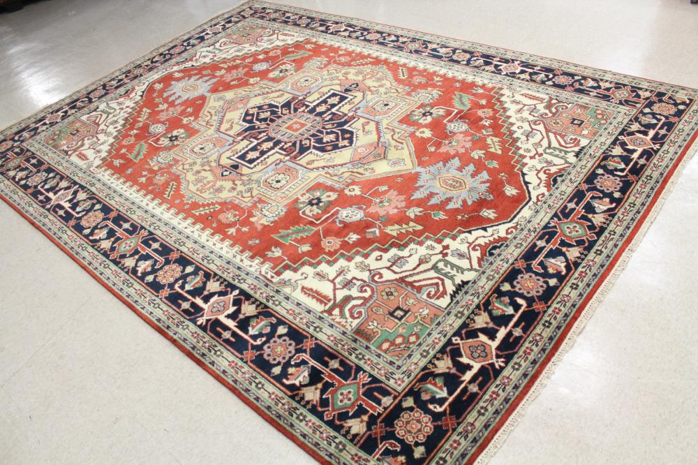 HAND KNOTTED ORIENTAL CARPET PERSIAN 33f605