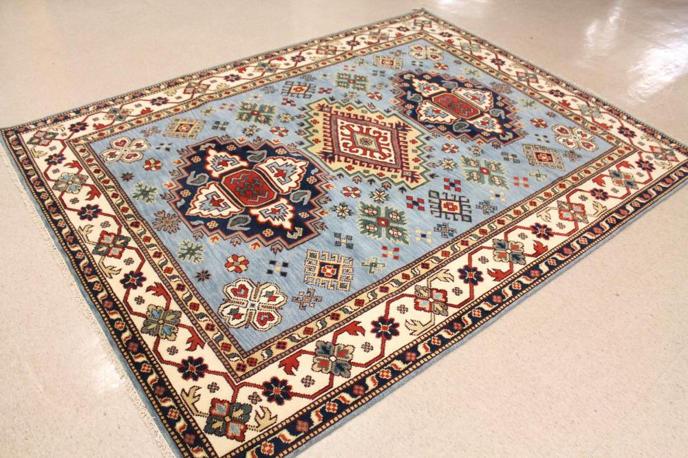 HAND KNOTTED ORIENTAL CARPET INDO CAUCASIAN  33f611