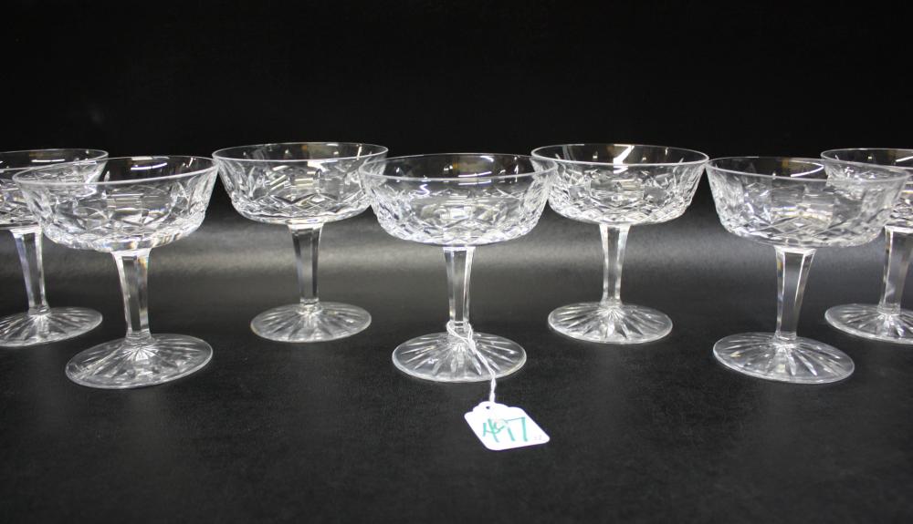 SET OF TWELVE WATERFORD LISMORE  33f65c