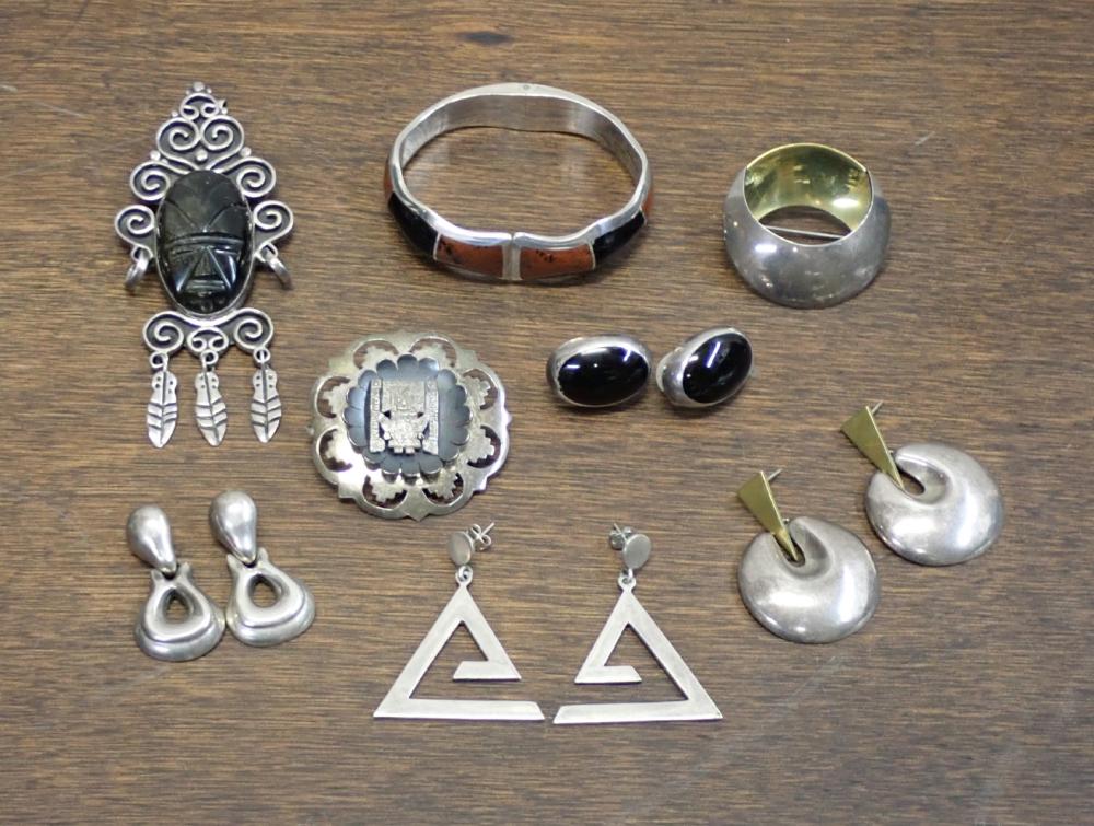SOUTH AMERICAN STERLING JEWELRY