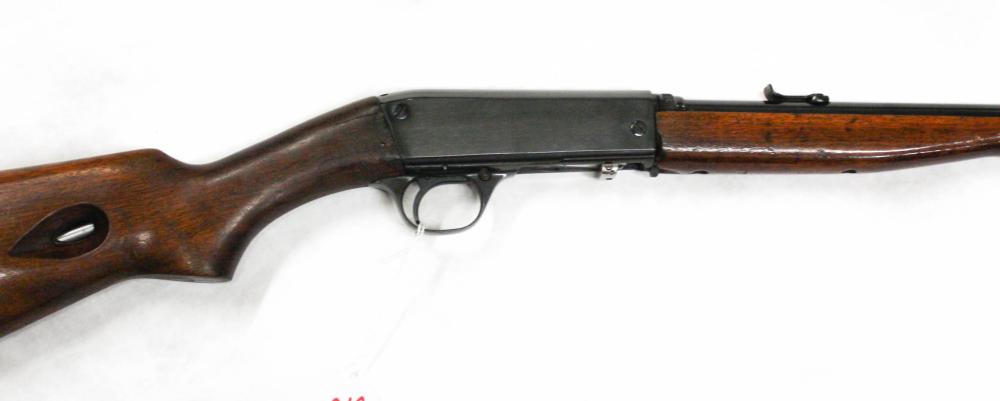 REMINGTON MODEL 24 SEMI AUTOMATIC RIFLE,