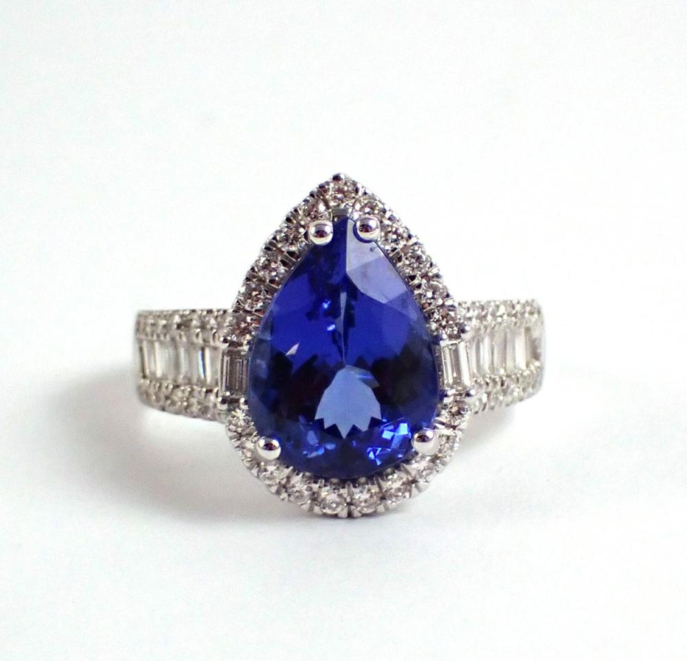 TANZANITE DIAMOND AND FOURTEEN 33f7b6