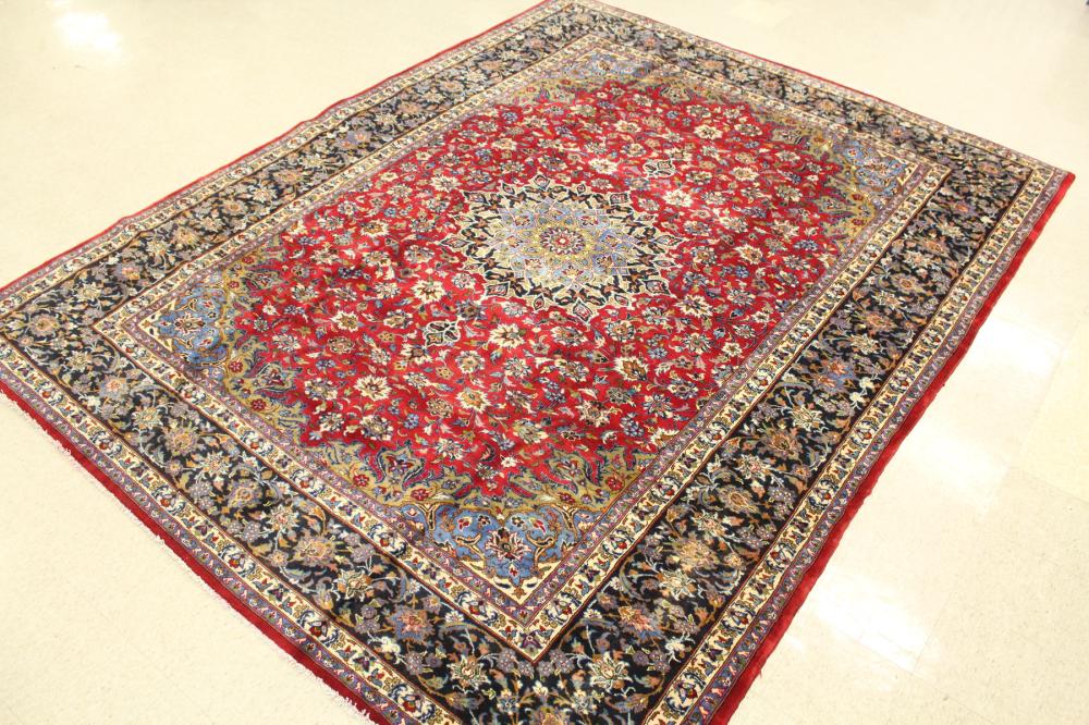 HAND KNOTTED PERSIAN CARPET FLORAL 33f7f7