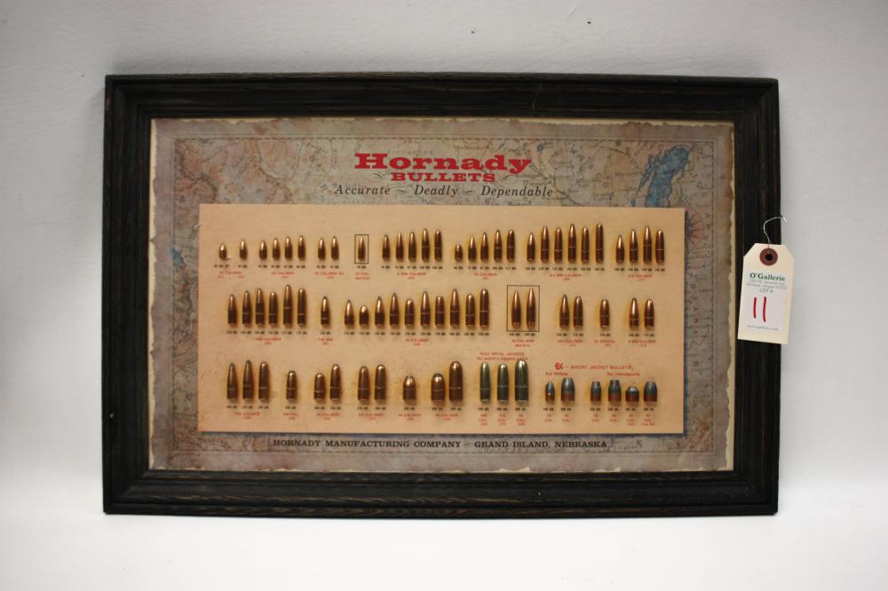 HORNADY BULLET ADVERTISING DISPLAY 33f850