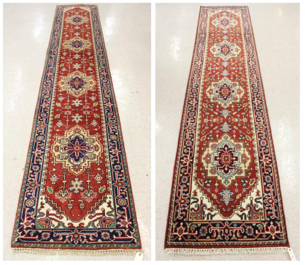 HAND KNOTTED ORIENTAL RUNNERTWO 33f884