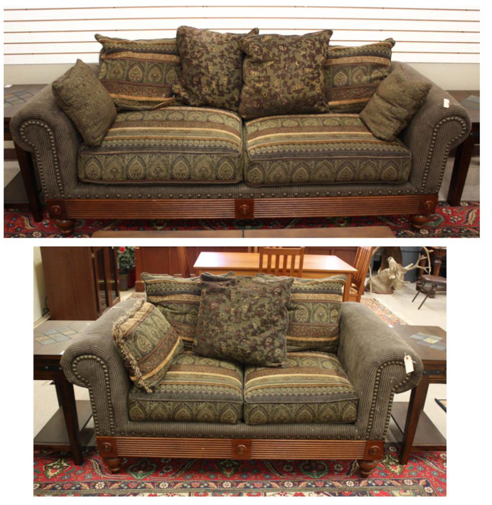 TRADITIONAL STYLE SOFA AND LOVESEAT 33f8a2