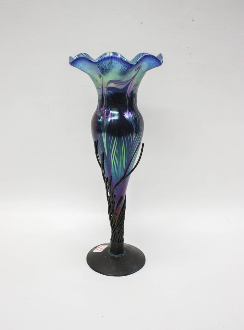 IRIDESCENT STUDIO ART GLASS AND 33f918