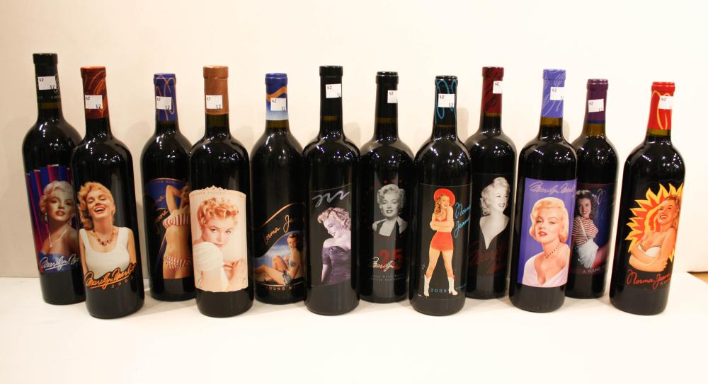 TWELVE BOTTLES OF VINTAGE MARILYN 33fa07