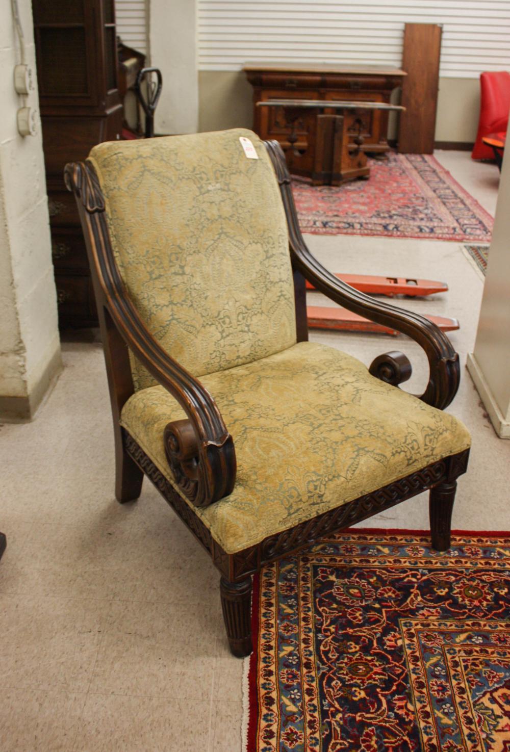 PAIR OF NEOCLASSICAL STYLE ARMCHAIRSPAIR 33fc51