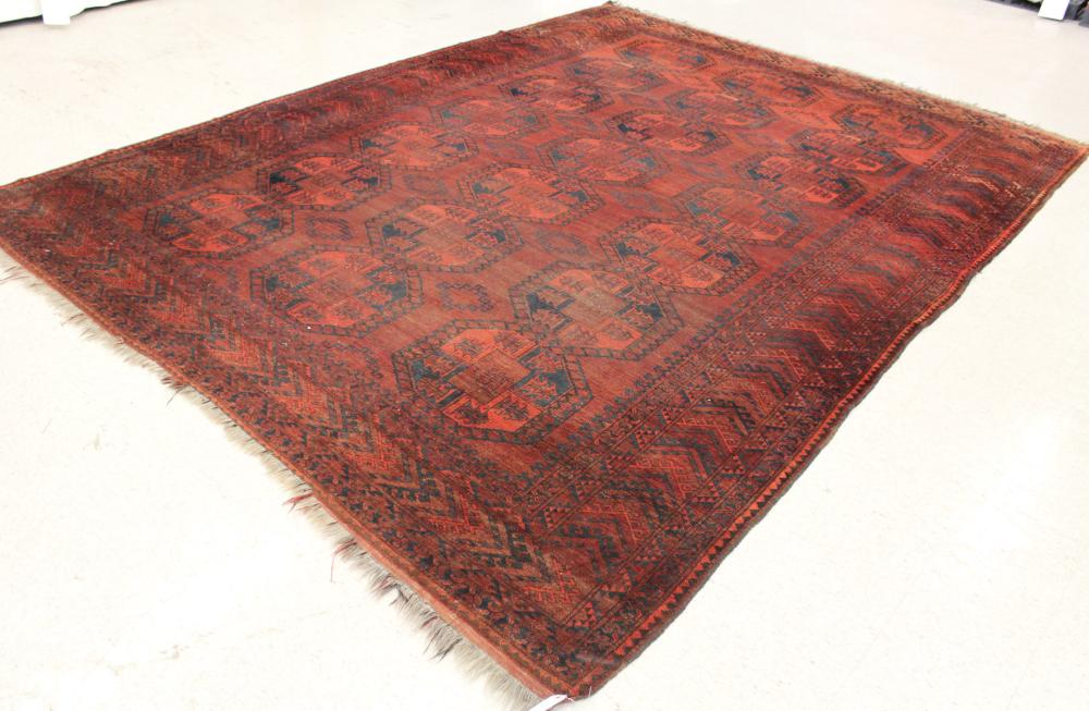 HAND KNOTTED AFGHAN ERSARI TURKMAN 33fcca