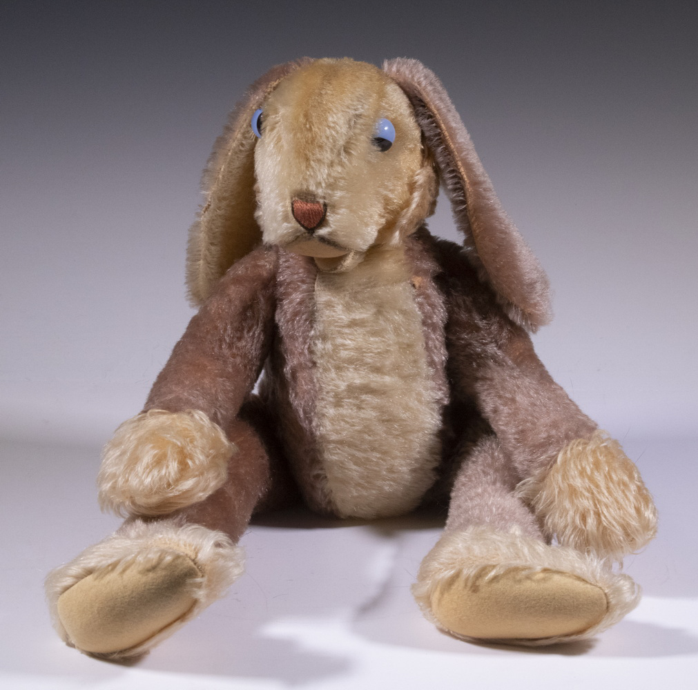 STEIFF LULAC TOY RABBIT WITH EAR BUTTON