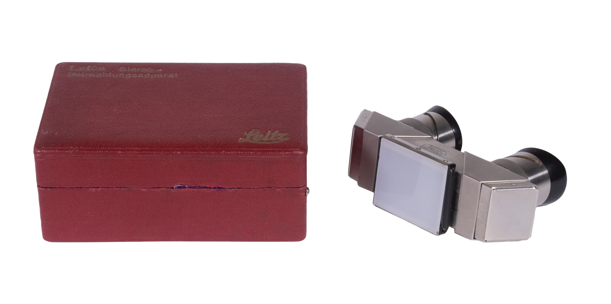 LEICA STEREOSCOPE EYEPIECE IN CASE 33fd73