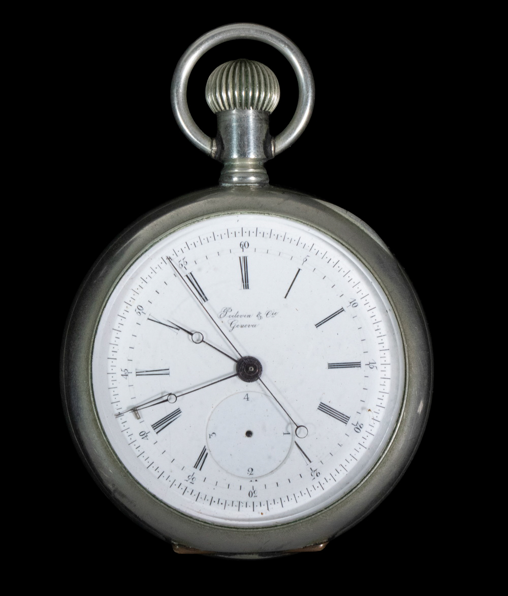 POITEVIN & CIE GENEVE POCKET WATCH