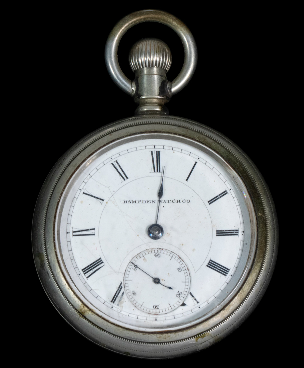 HAMPDEN 58 POCKET WATCH, FRENCH & FISHER