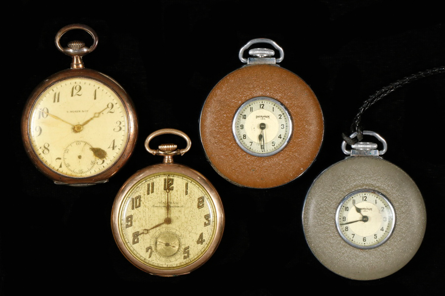 LOT OF (4) 20TH C. POCKET WATCHES Two