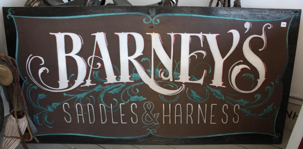 BARNEY'S SADDLE & HARNESS' SHOP