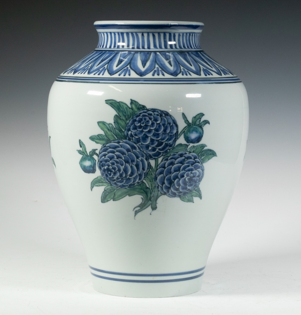 ROYAL COPENHAGEN VASE Danish Floral