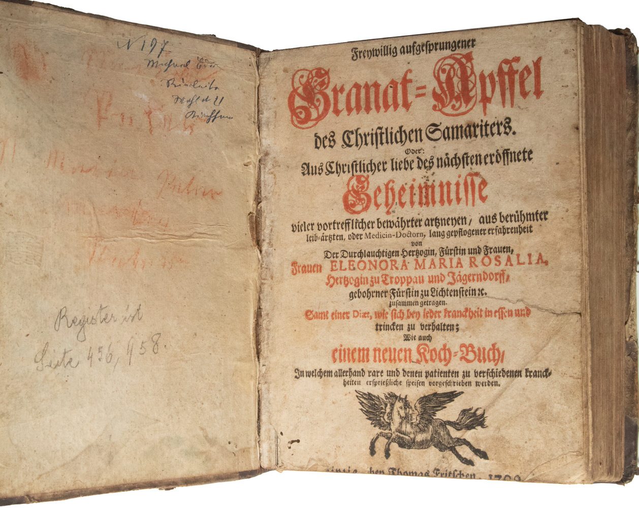 1709 MEDICAL RECIPE BOOK BY A GERMAN AUSTRIAN 33ff13