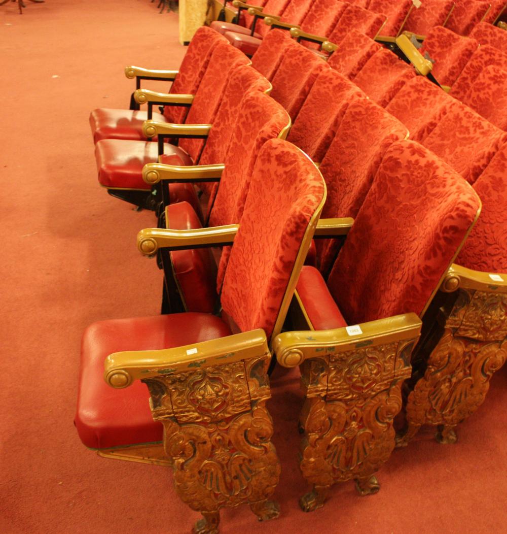 TWO HALF ROWS OF SIX VINTAGE THEATER 33ff3a