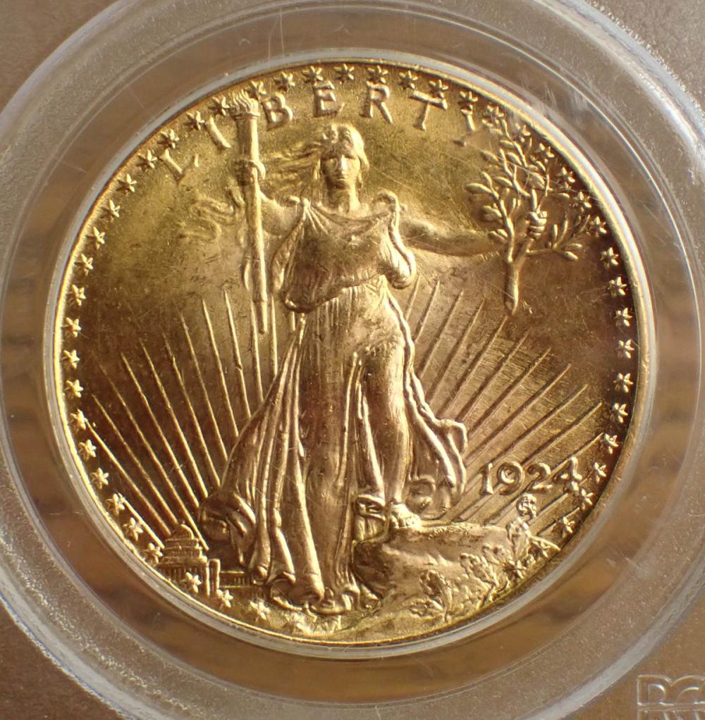 U.S. TWENTY DOLLAR GOLD COINU.S.
