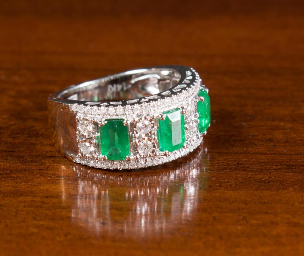 EMERALD DIAMOND AND GOLD EFFY 3400ba