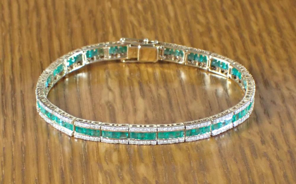 EMERALD DIAMOND AND FOURTEEN KARAT 3400cf