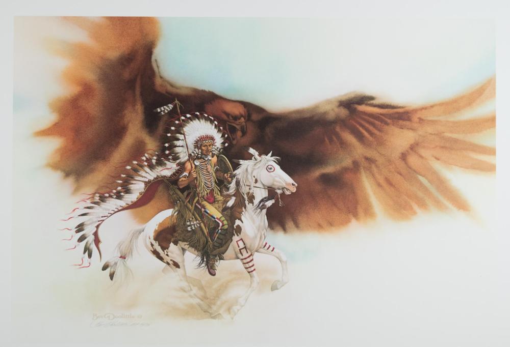 BEV DOOLITTLE CALIFORNIA BORN 3401e6