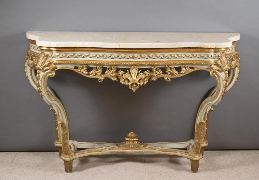 LOUIS XV STYLE CONSOLE TABLELOUIS 34035f