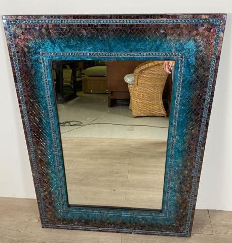 CONTEMPORARY MIDNIGHT MOSAIC MIRRORContemporary 340425