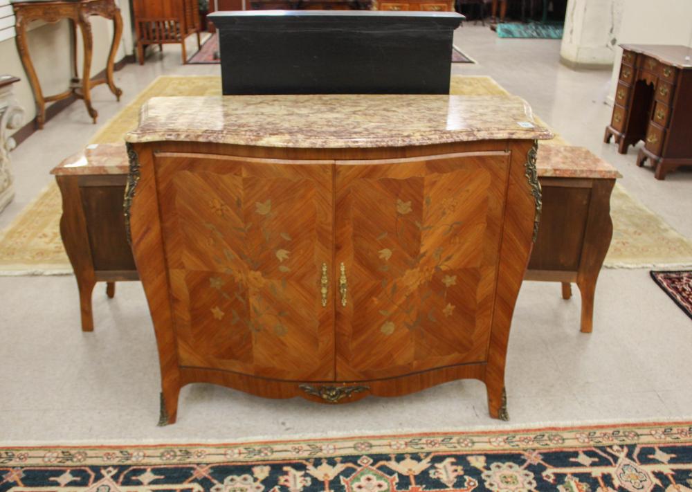 LOUIS XV STYLE MARBLE TOP SIDE 340446