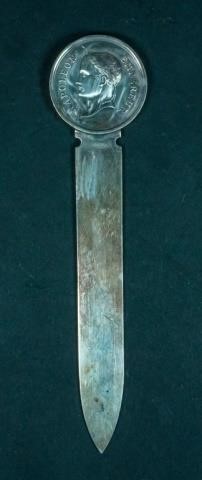 CHRISTOFLE SILVERPLATE LETTER OPENER  340456