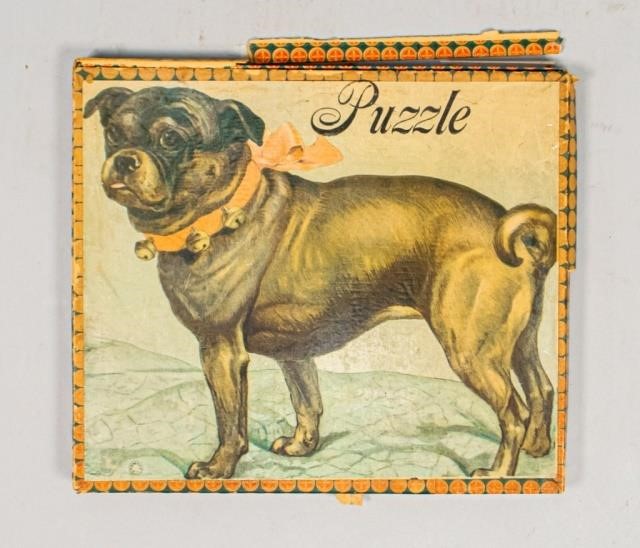 VICTORIAN GERMAN PUG JIGSAW PUZZLE8 34048c