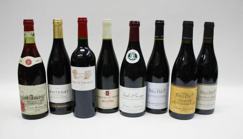 TWENTY-FOUR BOTTLES OF VINTAGE FRENCH