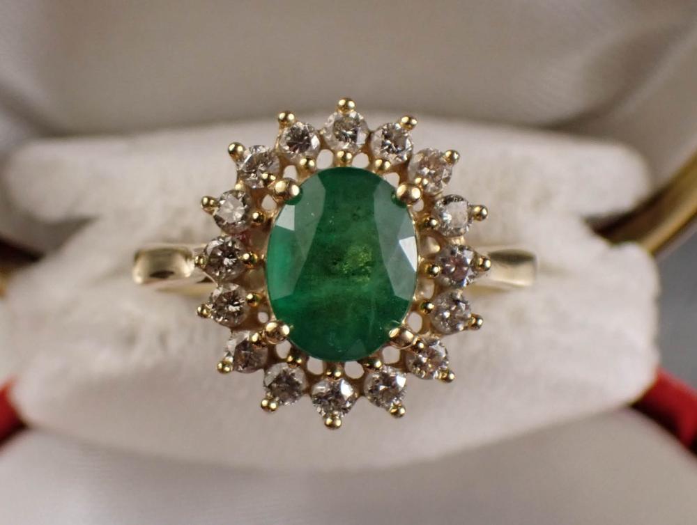 EMERALD DIAMOND AND FOURTEEN KARAT 34066c