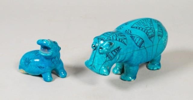 WILLIAM THE HIPPO MET ITALIAN PORCELAIN